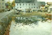 Anders Zorn mora marknad oil painting reproduction